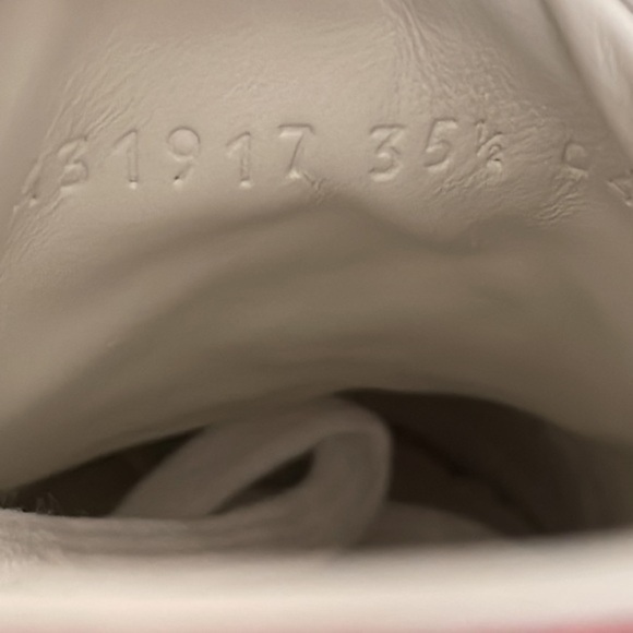 GUCCI‎ NEW soft Lam leather sneakers authentic 100% - Picture 10 of 15